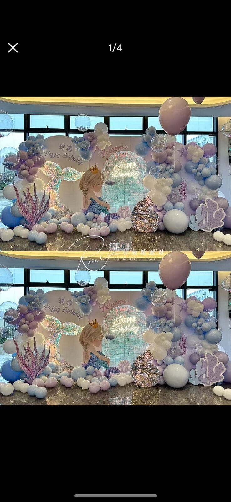 十岁生日甜品台